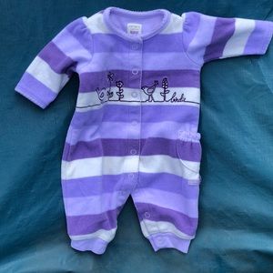 Carter’s one piece baby girl outfit